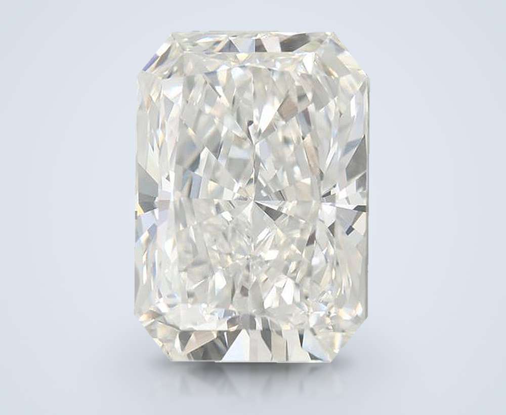 7.05ct F VVS2 Rare Carat Ideal Cut Radiant Lab Grown Diamond
