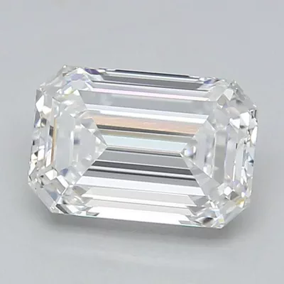 2.03ct E VVS2 Rare Carat Ideal Cut Emerald Lab Grown Diamond
