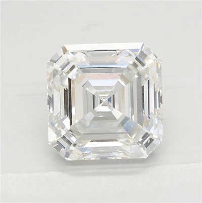 3.09ct G VS1 Rare Carat Ideal Cut Asscher Lab Grown Diamond