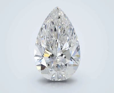 2.09ct D VS1 Rare Carat Ideal Cut Pear Lab Grown Diamond