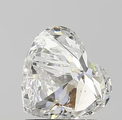 1.35ct H SI2 Rare Carat Ideal Cut Heart Diamond