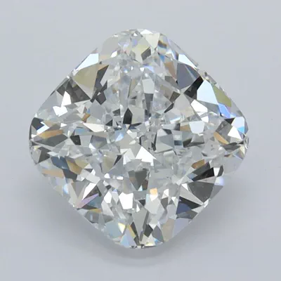 2.53ct D VVS1 Rare Carat Ideal Cut Cushion Lab Grown Diamond
