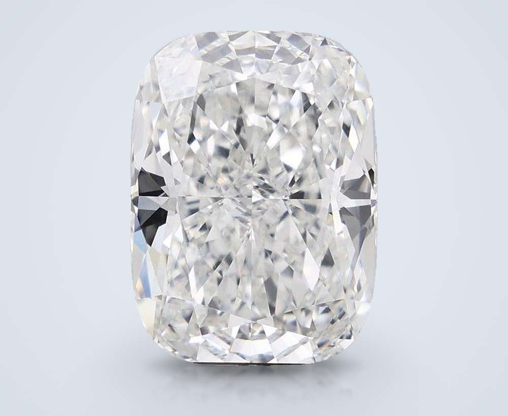 14.01ct F VVS2 Rare Carat Ideal Cut Cushion Lab Grown Diamond