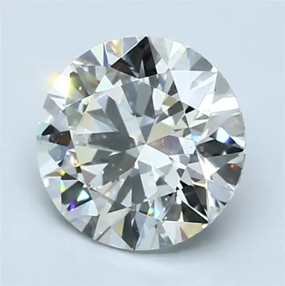 2.01ct H VS2 Rare Carat Ideal Cut Round Diamond