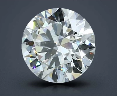 2.01ct H VS2 Rare Carat Ideal Cut Round Diamond