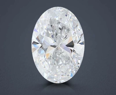 1.01ct D VVS2 Rare Carat Ideal Cut Oval Lab Grown Diamond