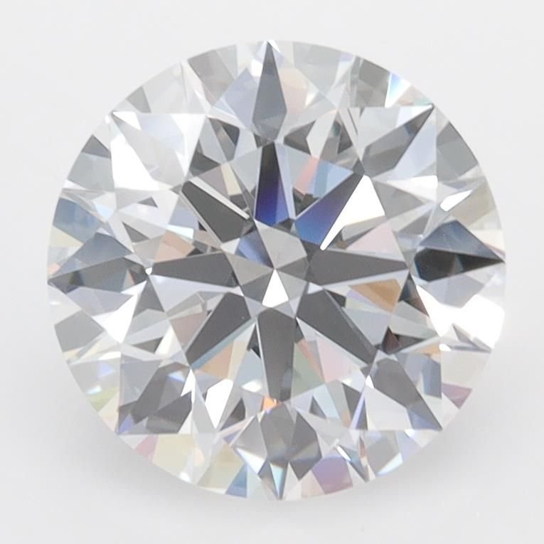 2.66ct D VVS1 Rare Carat Ideal Cut Round Lab Grown Diamond