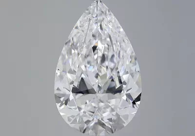 10.01ct D VVS2 Rare Carat Ideal Cut Pear Diamond