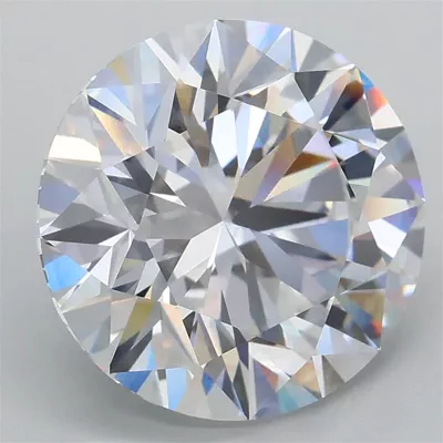 4.09ct D VS1 Rare Carat Ideal Cut Round Lab Grown Diamond