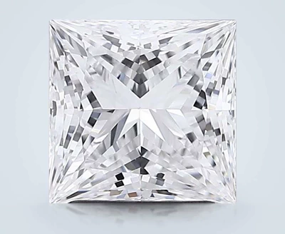 10.53ct F VVS2 Rare Carat Ideal Cut Princess Lab Grown Diamond