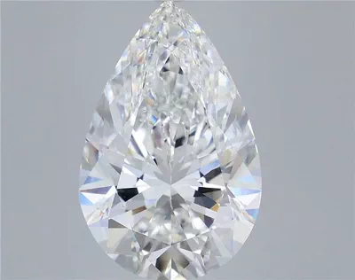 10.52ct F VS1 Rare Carat Ideal Cut Pear Lab Grown Diamond