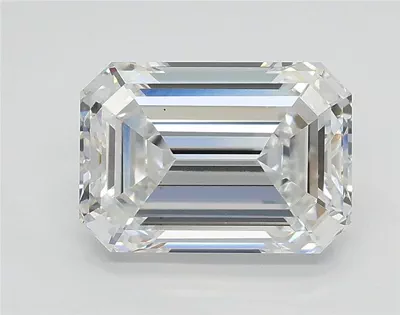 2.04ct D VS2 Rare Carat Ideal Cut Emerald Lab Grown Diamond