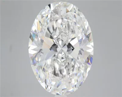 11.09ct F VS2 Rare Carat Ideal Cut Oval Lab Grown Diamond