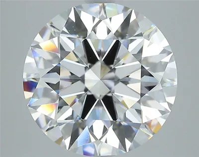 5.01ct H VS2 Excellent Cut Round Diamond