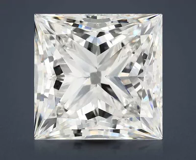 11.08ct F VVS2 Rare Carat Ideal Cut Princess Lab Grown Diamond
