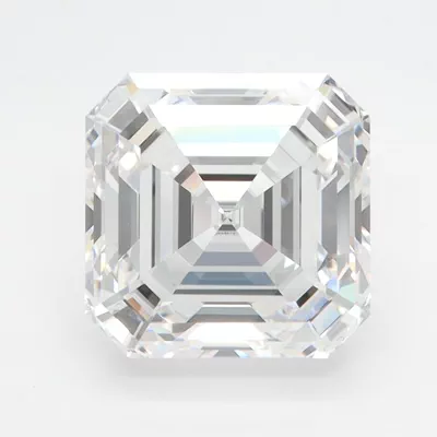 4.08ct D VVS1 Rare Carat Ideal Cut Asscher Lab Grown Diamond