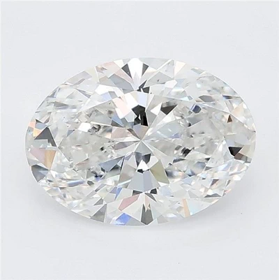 2.52ct E VS1 Rare Carat Ideal Cut Oval Lab Grown Diamond