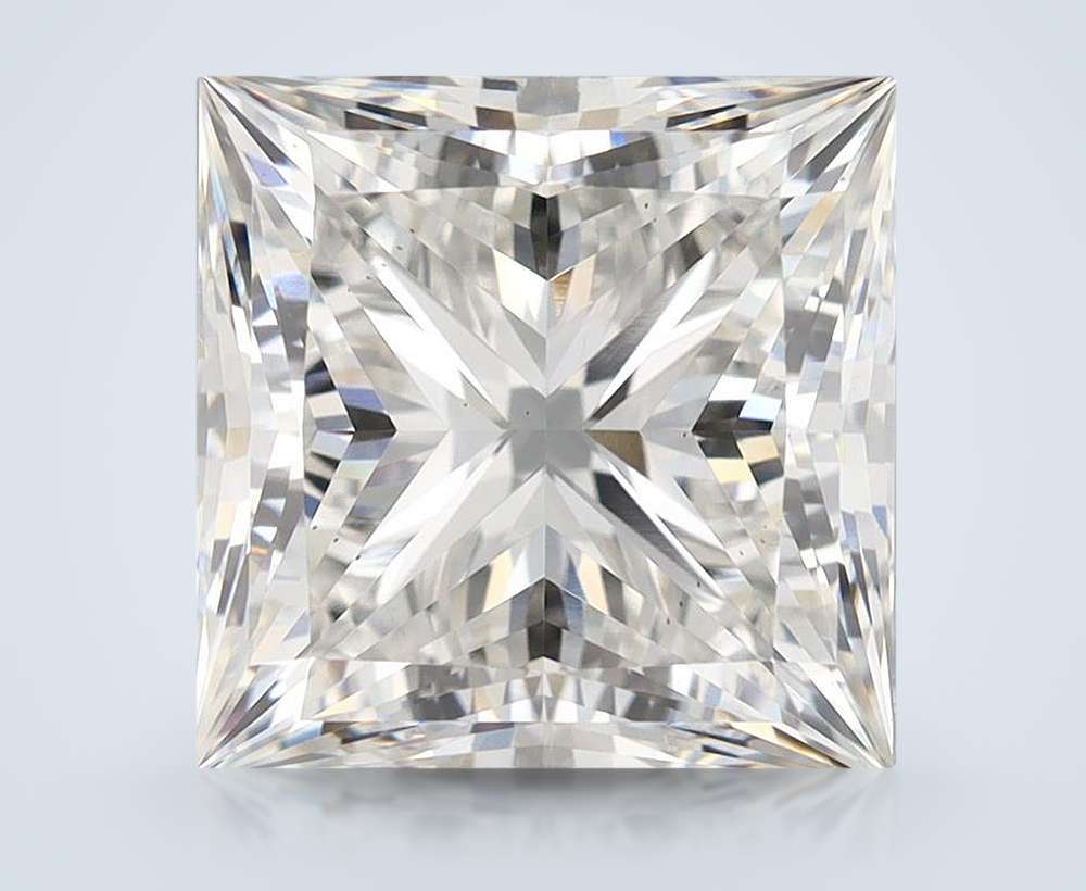 6.50ct G VS1 Rare Carat Ideal Cut Princess Lab Grown Diamond