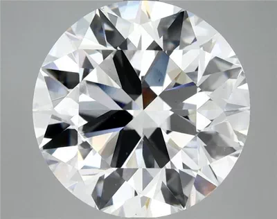 8.04ct D VS1 Rare Carat Ideal Cut Round Lab Grown Diamond