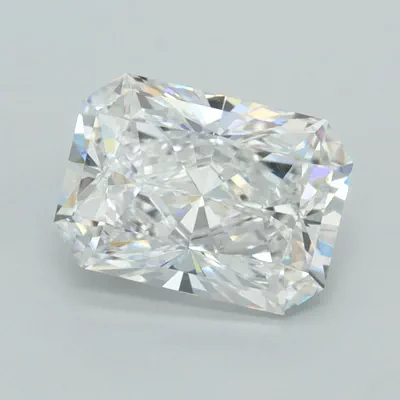 2.08ct D VVS1 Very Good Cut Radiant Lab Grown Diamond