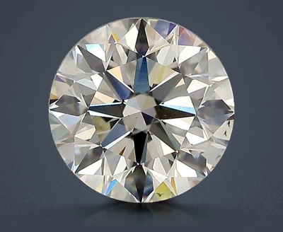 3.02ct J SI1 Rare Carat Ideal Cut Round Diamond