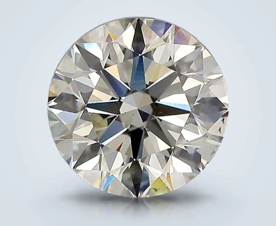 3.02ct J SI1 Rare Carat Ideal Cut Round Diamond