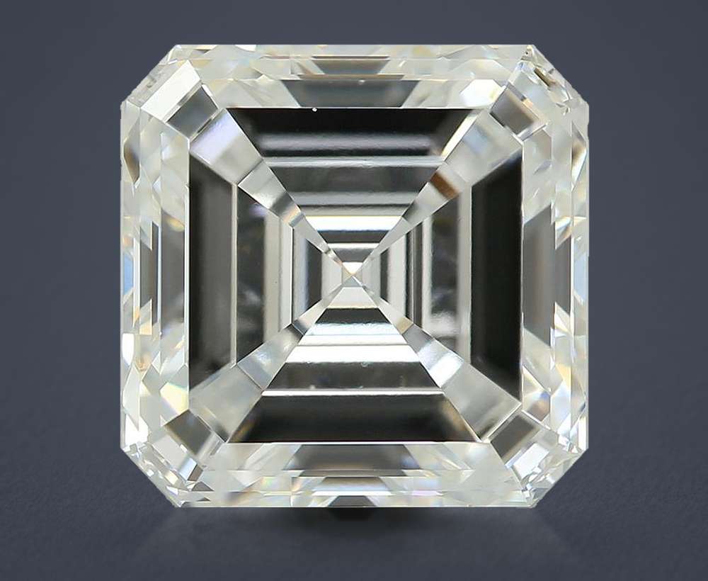 6.60ct E VS1 Very Good Cut Asscher Lab Grown Diamond