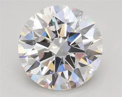 5.01ct F VS1 Rare Carat Ideal Cut Round Lab Grown Diamond