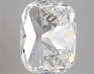 7.14ct F VVS2 Rare Carat Ideal Cut Cushion Lab Grown Diamond