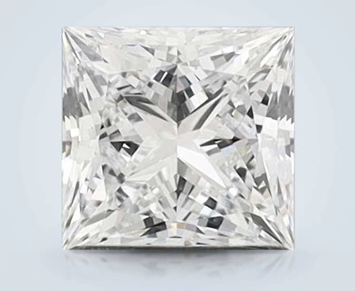 1.08ct D VS1 Rare Carat Ideal Cut Princess Lab Grown Diamond