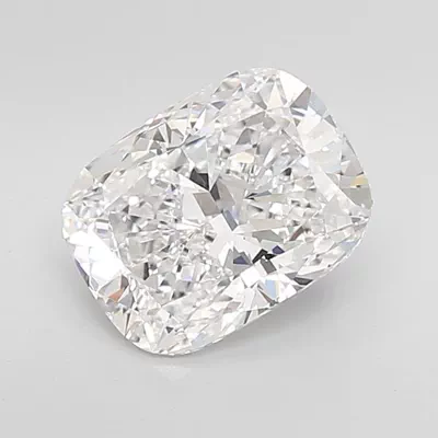 3.51ct E VVS2 Rare Carat Ideal Cut Cushion Lab Grown Diamond
