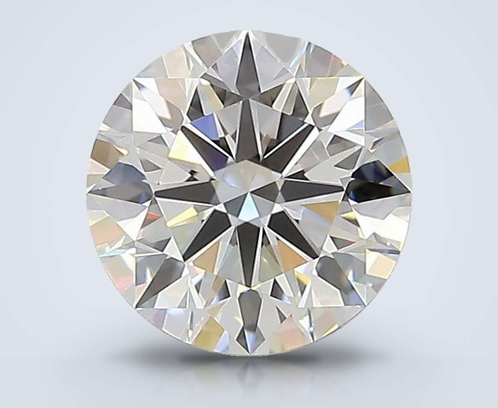 1.52ct E VVS2 Rare Carat Ideal Cut Round Lab Grown Diamond
