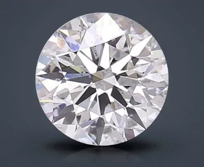 1.42ct F SI1 Rare Carat Ideal Cut Round Lab Grown Diamond