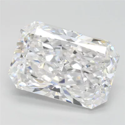 4.61ct D VVS1 Rare Carat Ideal Cut Radiant Lab Grown Diamond