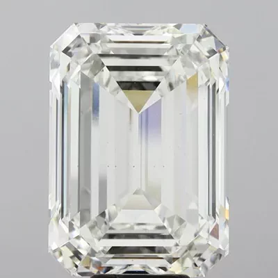 13.02ct G VS1 Rare Carat Ideal Cut Emerald Lab Grown Diamond