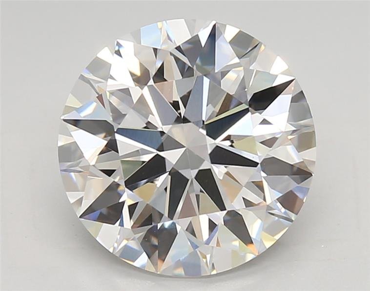 4.23ct E VVS2 Rare Carat Ideal Cut Round Lab Grown Diamond