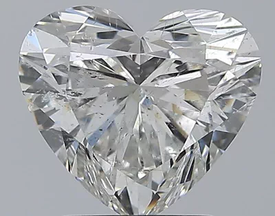 2.51ct G SI2 Rare Carat Ideal Cut Heart Diamond