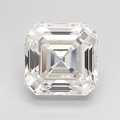 1.50ct F VVS2 Rare Carat Ideal Cut Asscher Lab Grown Diamond
