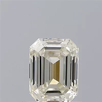 0.70ct K VVS2 Rare Carat Ideal Cut Emerald Diamond