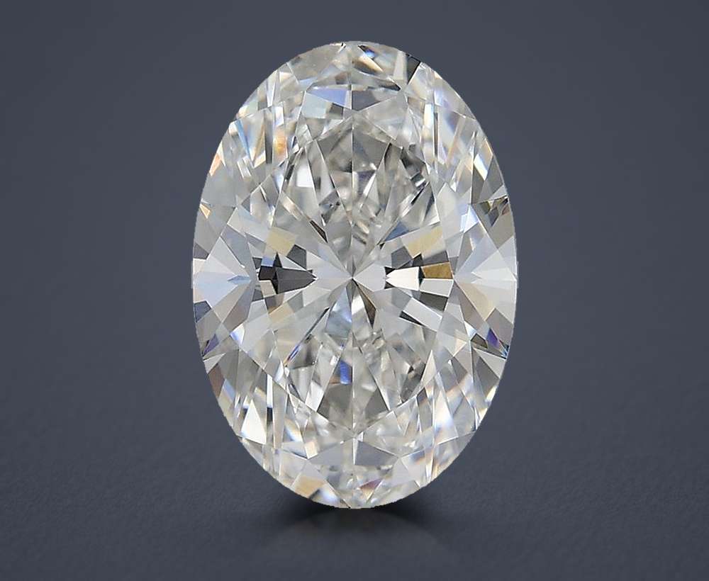 1.60ct G VS1 Rare Carat Ideal Cut Oval Lab Grown Diamond