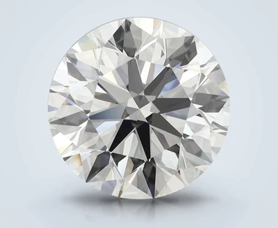 4.01ct I VVS2 Rare Carat Ideal Cut Round Diamond