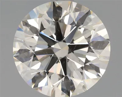 2.22ct J SI2 Rare Carat Ideal Cut Round Diamond