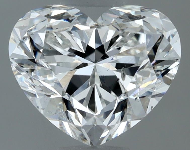 1.03ct F SI1 Rare Carat Ideal Cut Heart Diamond