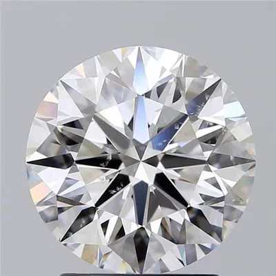 2.34ct E SI2 Rare Carat Ideal Cut Round Diamond