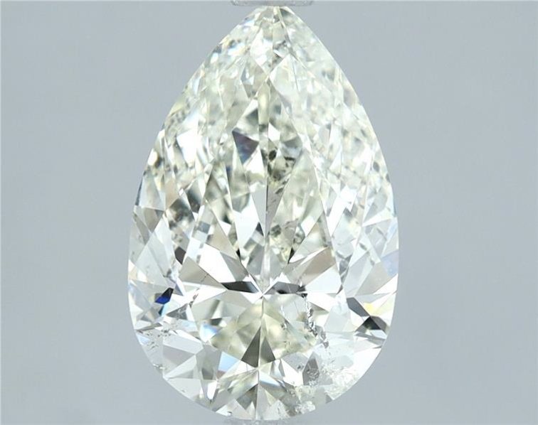 2.03ct J SI2 Rare Carat Ideal Cut Pear Diamond