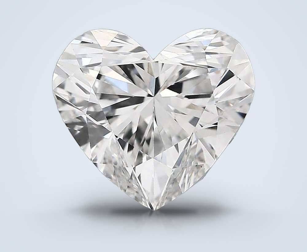 11.52ct E VS1 Rare Carat Ideal Cut Heart Lab Grown Diamond