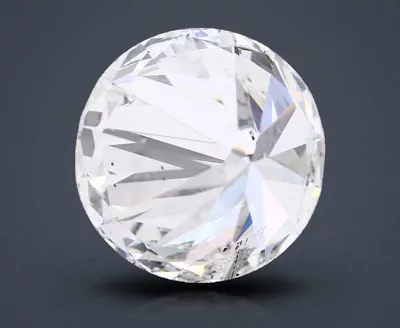 7.15ct F SI2 Excellent Cut Round Lab Grown Diamond