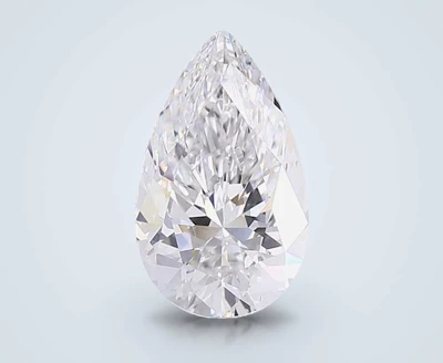 3.07ct F VS1 Rare Carat Ideal Cut Pear Lab Grown Diamond