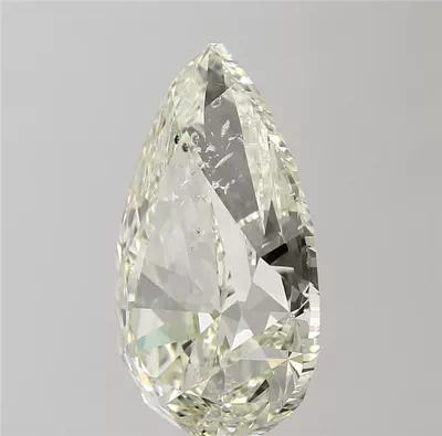 10.01ct K SI1 Very Good Cut Pear Diamond
