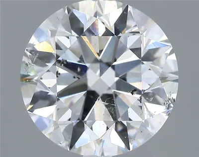 2.10ct D SI2 Rare Carat Ideal Cut Round Diamond